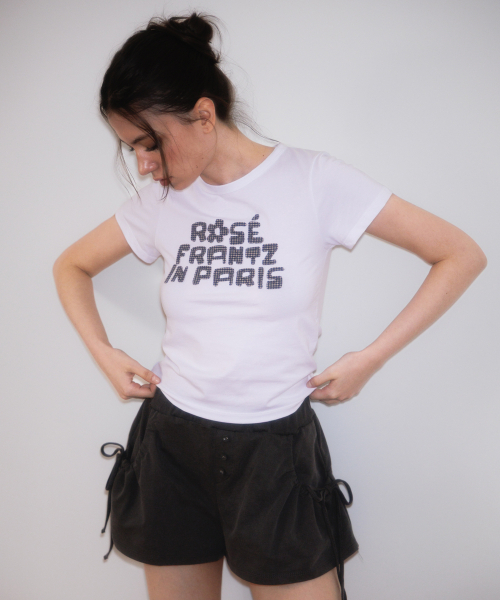 ROSEFRANTZ（ロゼフランツ）の「Paris Baby T-shirt [White]（Tシャツ/カットソー・レディース・ホワイト・MEDIUM/SMALL）」の8枚目の写真