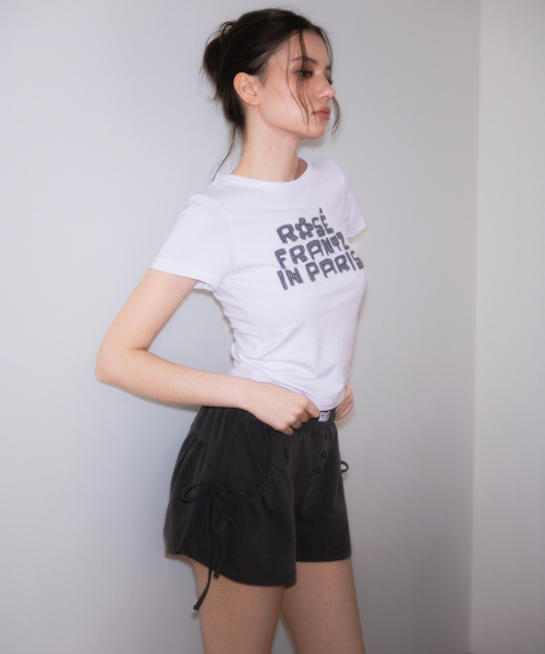ROSEFRANTZ（ロゼフランツ）の「Paris Baby T-shirt [White]（Tシャツ/カットソー・レディース・ホワイト・MEDIUM/SMALL）」の10枚目の写真