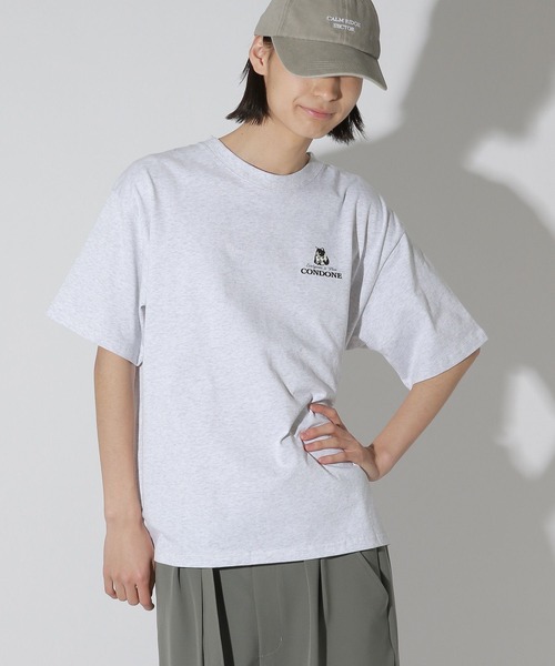 LAKOLE(ラコレ)の「キャットアソートプリントT / 670388(Tシャツ/カットソー・メンズ・グレー/ネイビー/ホワイト・MEDIUM/LARGE)」の12枚目の写真