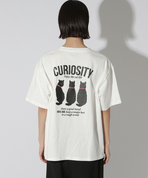 LAKOLE(ラコレ)の「キャットアソートプリントT / 670388(Tシャツ/カットソー・メンズ・グレー/ネイビー/ホワイト・MEDIUM/LARGE)」の19枚目の写真