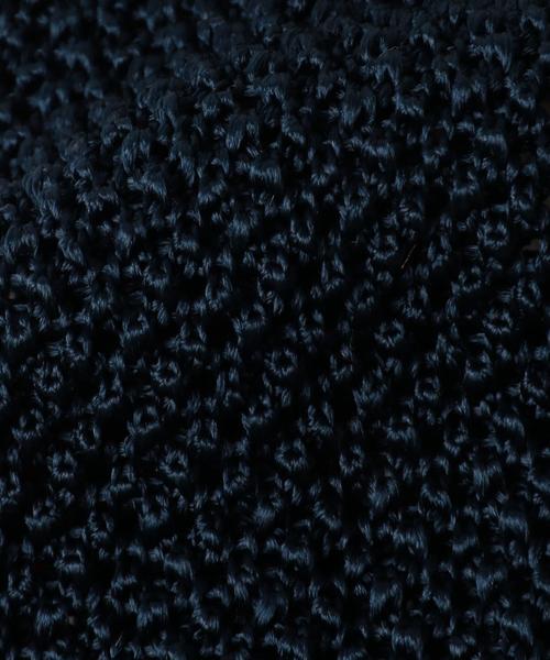 green label relaxing（グリーンレーベルリラクシング）の「[フィオリオ] FIORIO KNIT S SOLID ネクタイ◆（ネクタイ・メンズ・ホワイト/ブラック/ナチュラル/ベージュ/ダークブラウン/オレンジ/ダークグリーン/コバルトブルー/ロイヤルブルー/ネイビー/レッド/イエロー/ケリー・FREE）」の16枚目の写真