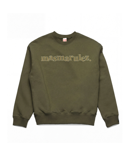 MASMARULEZ APPAREL（マスマルールズ アパレル）の「mama sweatshirt_9 Colors（スウェット・レディース・ネイビー/オートミール/スカイブルー系/ブラウン/ピンク/ブラック/カーキ/グレー系その他/グレー系・M size/L size）」の7枚目の写真