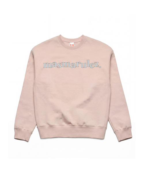 MASMARULEZ APPAREL（マスマルールズ アパレル）の「mama sweatshirt_9 Colors（スウェット・レディース・ネイビー/オートミール/スカイブルー系/ブラウン/ピンク/ブラック/カーキ/グレー系その他/グレー系・M size/L size）」の9枚目の写真