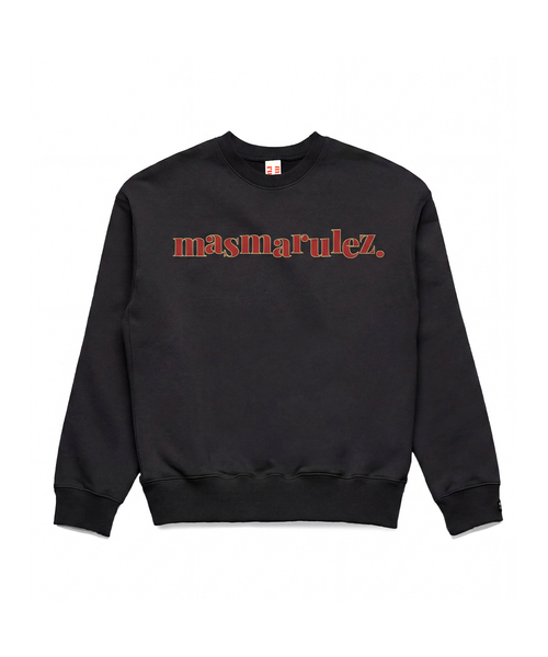 MASMARULEZ APPAREL（マスマルールズ アパレル）の「mama sweatshirt_9 Colors（スウェット・レディース・ネイビー/オートミール/スカイブルー系/ブラウン/ピンク/ブラック/カーキ/グレー系その他/グレー系・M size/L size）」の2枚目の写真