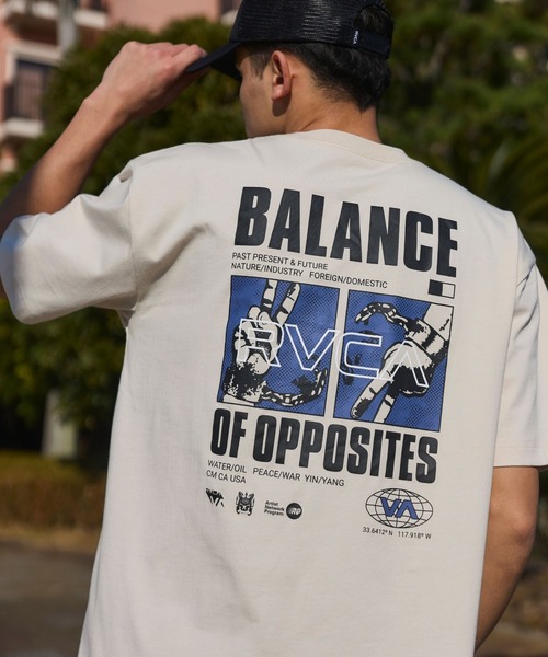 RVCA(ルーカ)の「RVCA メンズ UNCUFF Tシャツ 【2026年夏モデル】(Tシャツ/カットソー・メンズ・ブラック系その他2/ベージュ系その他2/ブラック・SMALL/MEDIUM/X-LARGE/LARGE)」の3枚目の写真