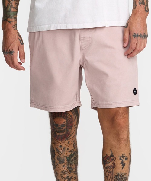 RVCA(ルーカ)の「RVCA メンズ ESCAPE ELASTIC SHORT ショートパンツ 【2026年夏モデル】(その他パンツ・メンズ・ピンク系その他・MEDIUM/SMALL/LARGE)」の1枚目の写真
