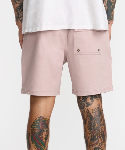 RVCA(ルーカ)の「RVCA メンズ ESCAPE ELASTIC SHORT ショートパンツ 【2026年夏モデル】(その他パンツ・メンズ・ピンク系その他・MEDIUM/SMALL/LARGE)」の2枚目の写真