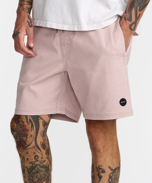 RVCA(ルーカ)の「RVCA メンズ ESCAPE ELASTIC SHORT ショートパンツ 【2026年夏モデル】(その他パンツ・メンズ・ピンク系その他・MEDIUM/SMALL/LARGE)」の3枚目の写真