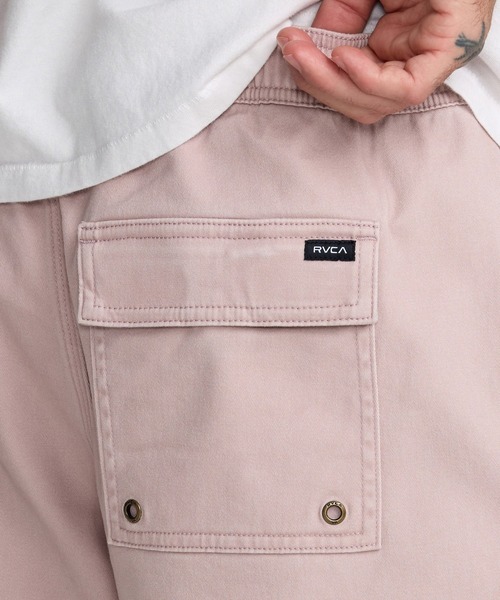 RVCA(ルーカ)の「RVCA メンズ ESCAPE ELASTIC SHORT ショートパンツ 【2026年夏モデル】(その他パンツ・メンズ・ピンク系その他・MEDIUM/SMALL/LARGE)」の4枚目の写真