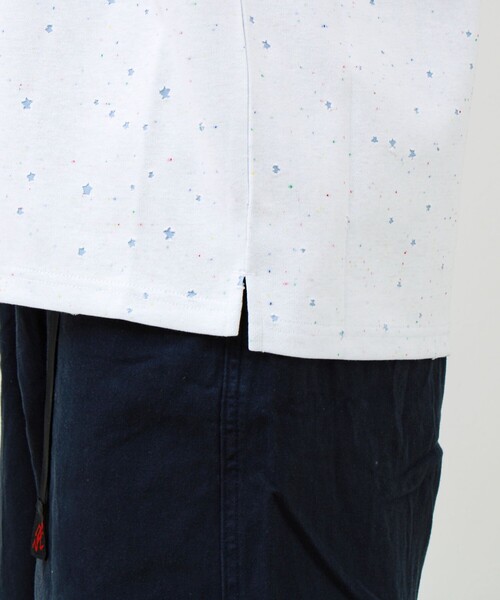 GLOSTER（グロスター）の「星穴ネップボンディング クルーネックTシャツ（Tシャツ/カットソー・メンズ・ブラック/ネイビー/オフホワイト・M/L）」の12枚目の写真