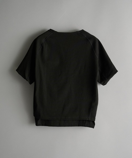OPPOSE DUALITY(オポーズデュアリティ)の「【OPPOSE DUALITY】Double Half Sleeve T-shirts(Tシャツ/カットソー・メンズ・グレー/ブラック・46/44)」の3枚目の写真