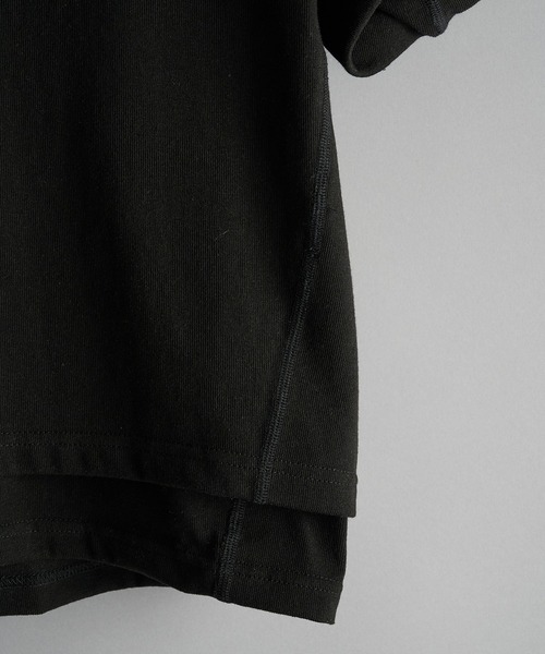 OPPOSE DUALITY(オポーズデュアリティ)の「【OPPOSE DUALITY】Double Half Sleeve T-shirts(Tシャツ/カットソー・メンズ・グレー/ブラック・46/44)」の5枚目の写真