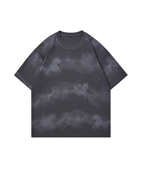 HOOK(フック)の「HOOK 横段タイダイ T (SS)(Tシャツ/カットソー・メンズ・ホワイト/ベージュ・M/L)」の6枚目の写真