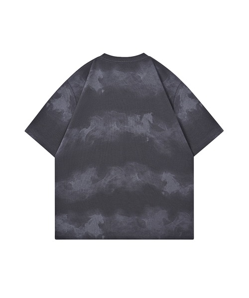 HOOK(フック)の「HOOK 横段タイダイ T (SS)(Tシャツ/カットソー・メンズ・ホワイト/ベージュ・M/L)」の5枚目の写真