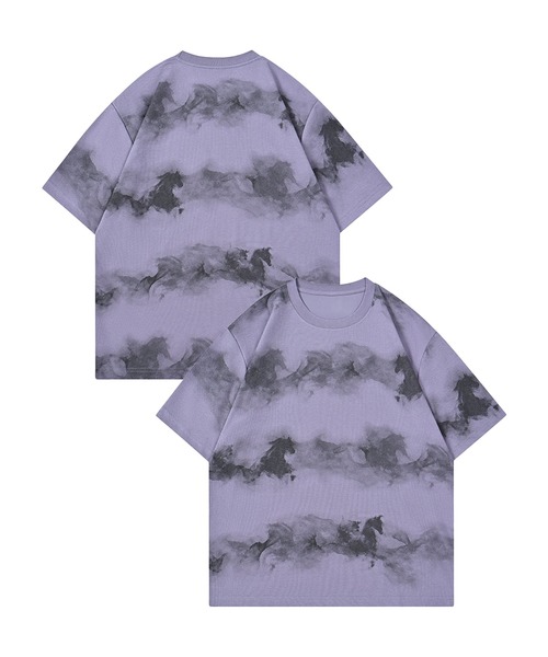 HOOK(フック)の「HOOK 横段タイダイ T (SS)(Tシャツ/カットソー・メンズ・ホワイト/ベージュ・M/L)」の22枚目の写真