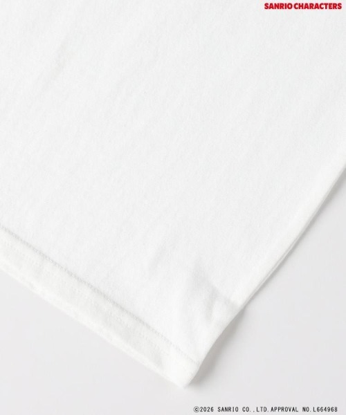 Right-on（ライトオン）の「Other(ソノタ)「サンリオキャラクターズ」バックプリントＴシャツ（Tシャツ/カットソー・レディース・ダークグレー/ホワイト・S/L/M）」の8枚目の写真
