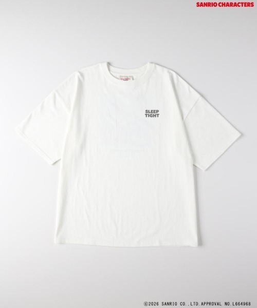 Right-on（ライトオン）の「Other(ソノタ)「サンリオキャラクターズ」バックプリントＴシャツ（Tシャツ/カットソー・レディース・ダークグレー/ホワイト・S/L/M）」の9枚目の写真