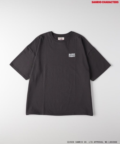 Right-on（ライトオン）の「Other(ソノタ)「サンリオキャラクターズ」バックプリントＴシャツ（Tシャツ/カットソー・レディース・ダークグレー/ホワイト・S/L/M）」の10枚目の写真