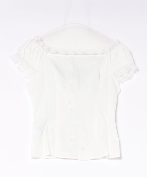 almo(アルモ)の「【LAMPOON】花柄レイヤードブラウス(シャツ/ブラウス・レディース・ホワイト・SMALL/MEDIUM/LARGE)」の7枚目の写真