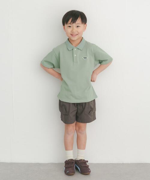 TOWNCRAFT(タウンクラフト)の「『別注』『親子リンク』PENNEYS×DOORS THE FOX鹿の子ポロシャツ(KIDS)(Tシャツ/カットソー・キッズ・ミント/ネイビー・135/105/120)」の20枚目の写真