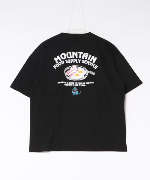 CAMP7(キャンプセブン)の「CAMP7(キャンプ7)バックフードプリントアニマル刺繍Tシャツ(Tシャツ/カットソー・メンズ・ブラック/グレー/ホワイト・S/L/XL/M)」の4枚目の写真