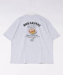 CAMP7 | CAMP7(キャンプ7)バックフードプリントアニマル刺繍Ｔシャツ(Tシャツ/カットソー)