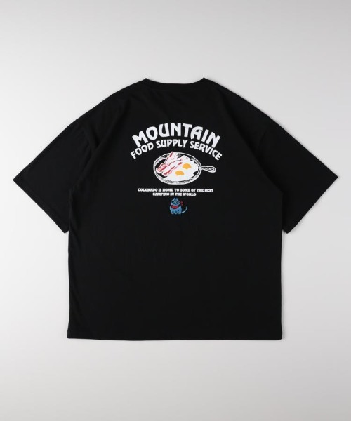 CAMP7(キャンプセブン)の「CAMP7(キャンプ7)バックフードプリントアニマル刺繍Tシャツ(Tシャツ/カットソー・メンズ・ブラック/グレー/ホワイト・S/L/XL/M)」の5枚目の写真