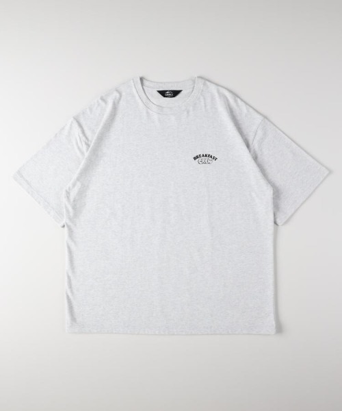 CAMP7(キャンプセブン)の「CAMP7(キャンプ7)バックフードプリントアニマル刺繍Tシャツ(Tシャツ/カットソー・メンズ・ブラック/グレー/ホワイト・S/L/XL/M)」の8枚目の写真