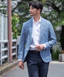 SHIPS:〈洗濯機可能〉MADE IN JAPAN コットン/リネン ウォッシュド ジャケット