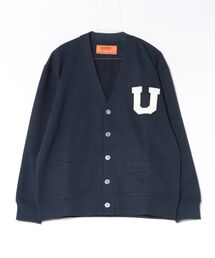 【72】【it】【UNIVERSAL OVERALL】U/LOGO ST CARDIGAN
