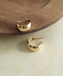 TAKE-UP | ふっくらフープピアス( YG)(ピアス(両耳用))