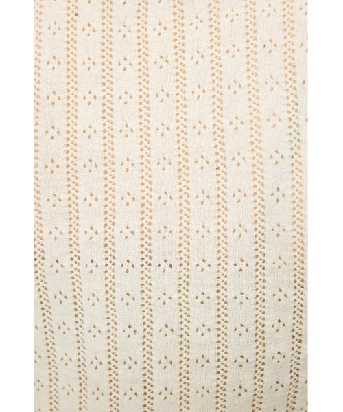 MOUSSY(マウジー)の「【セットアップ対応】EYELET KNIT タンクトップ(タンクトップ・レディース・ネイビー/イエロー/アイボリー・FREE)」の14枚目の写真