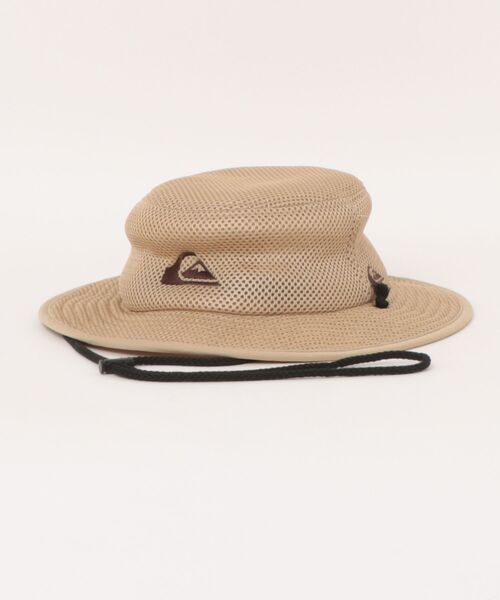 Quiksilver（クイックシルバー）の「QUIKSILVER キッズ BUSHMASTER MESH 26 YOUTH オールメッシュ サファリハット<MESH COLLECTION>【2026年夏モデル】（ハット・キッズ・ブラック/ネイビー/カーキ・FREE）」の3枚目の写真