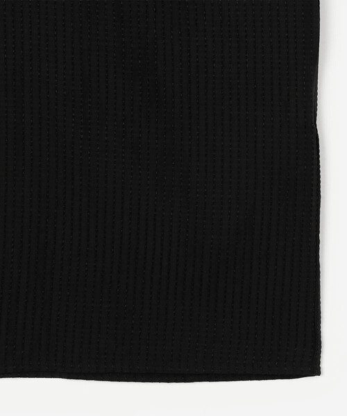 Bshop(ビショップ)の「eunoia|ボートネックポンチョ WOMEN(シャツ/ブラウス・レディース・ブラック・ONE)」の6枚目の写真