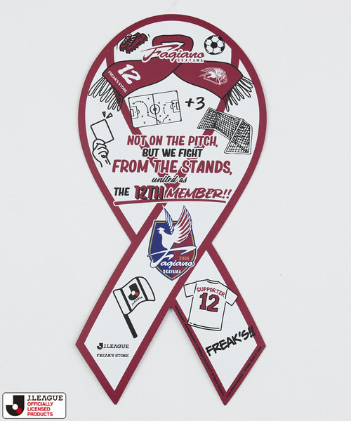 FREAK'S STORE(フリークスストア)の「FREAK’S STORE/フリークスストア J.LEAGUE × FREAK’S STORE 別注MEMORIAL RIBBON MAGNET メモリアルリボンマグネット(その他小物・メンズ・サックスブルー/グリーン/インディゴブルー/イエロー/ピンク/その他15/その他7/ネイビー/ターコイズブルー/パープル/マジェンタ/ワインレッド/その他/ブルー/その他13・ONE SIZE)」の15枚目の写真