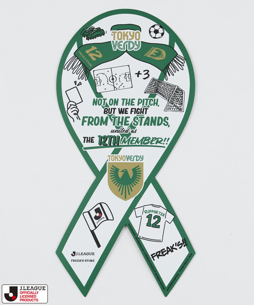FREAK'S STORE(フリークスストア)の「FREAK’S STORE/フリークスストア J.LEAGUE × FREAK’S STORE 別注MEMORIAL RIBBON MAGNET メモリアルリボンマグネット(その他小物・メンズ・サックスブルー/グリーン/インディゴブルー/イエロー/ピンク/その他15/その他7/ネイビー/ターコイズブルー/パープル/マジェンタ/ワインレッド/その他/ブルー/その他13・ONE SIZE)」の2枚目の写真