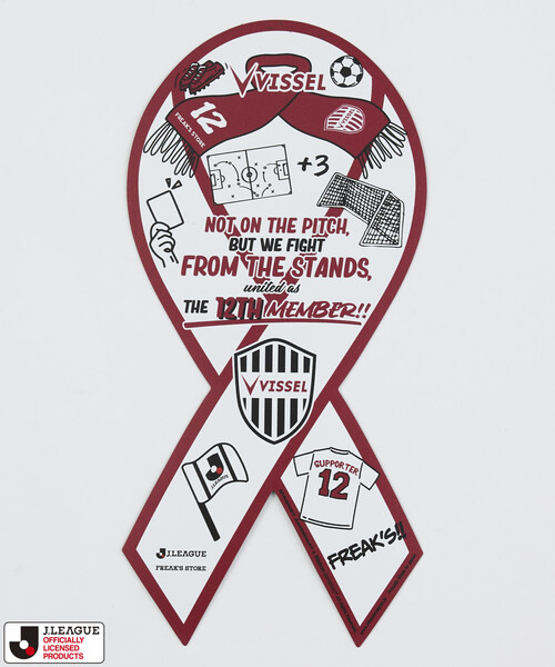 FREAK'S STORE(フリークスストア)の「FREAK’S STORE/フリークスストア J.LEAGUE × FREAK’S STORE 別注MEMORIAL RIBBON MAGNET メモリアルリボンマグネット(その他小物・メンズ・サックスブルー/グリーン/インディゴブルー/イエロー/ピンク/その他15/その他7/ネイビー/ターコイズブルー/パープル/マジェンタ/ワインレッド/その他/ブルー/その他13・ONE SIZE)」の11枚目の写真