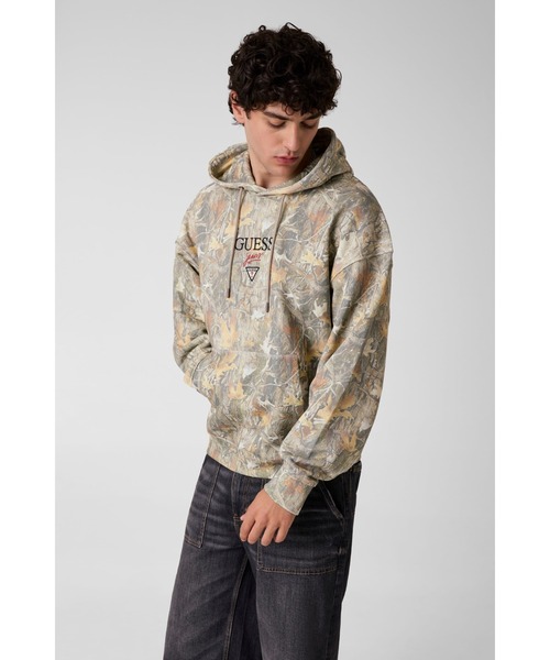 GUESS JEANS Baker Logo Hoodie パーカー フーディー プルオーバー