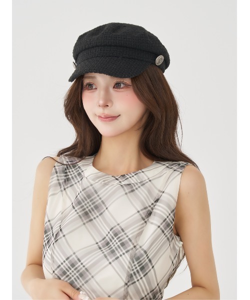 Darich（ダーリッチ）の「バックオープンシアーチェックミニワンピース（ワンピース・レディース・グレー/サックスブルー/ライラック・FREE/FL）」の22枚目の写真