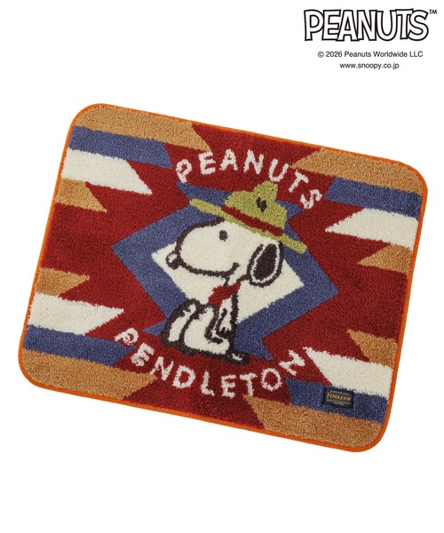 PENDLETON/ペンドルトン PEANUTS タフティング スモールラグマット