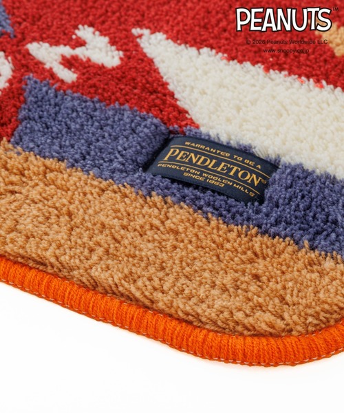 PENDLETON/ペンドルトン PEANUTS タフティング スモールラグマット