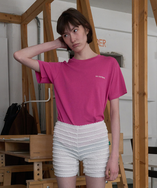 NOCONTENT(ノーコンテント)の「351. ピオニーT _ ピンク(Tシャツ/カットソー・レディース・その他・FREE)」の2枚目の写真