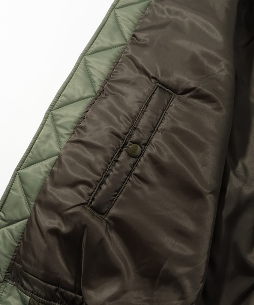 HOUSTON(ヒューストン)の「【HOUSTON/ヒューストン】B-15D FLIGHT JACKET/フライトジャケット(ミリタリージャケット・メンズ・セージグリーン・36/38/40/42)」の19枚目の写真