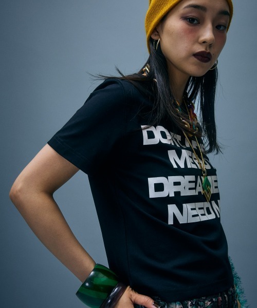 GEVS.(ジェイヴィス)の「ロゴプリントコンパクトTシャツ<大きいサイズ有>GEVS.(Tシャツ/カットソー・レディース・ブラック/オフホワイト・3L/LL/L/M/5L/4L)」の20枚目の写真