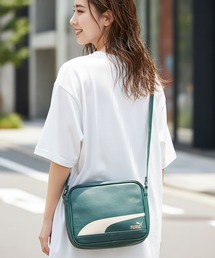 【PUMA/プーマ】【容量4L 高見えPUレザー】ビンテージPUショルダーバッグ 内ポケット付き レトロ ストリート y2k スポーツミックス 古着風 おしゃれ ユニセックス