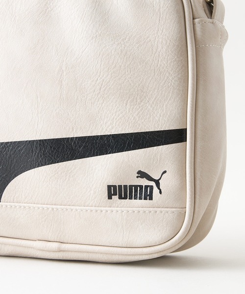 PUMA(プーマ)の「【PUMA/プーマ】【容量4L 高見えPUレザー】ビンテージPUショルダーバッグ 内ポケット付き レトロ ストリート y2k スポーツミックス 古着風 おしゃれ ユニセックス(ショルダーバッグ・メンズ・ブラック/グリーン/ブラウン/ホワイト・FREE)」の10枚目の写真