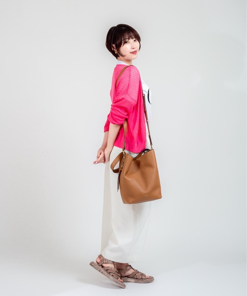 LORISTELLA（ロリステッラ）の「【LORISTELLA】ハンドバッグ　ショルダー　2WAY　イタリア製　EMMA（ショルダーバッグ・レディース・ブラック/ブラウン/ベージュ系その他・FREE）」の10枚目の写真