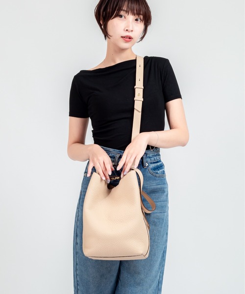 LORISTELLA（ロリステッラ）の「【LORISTELLA】ハンドバッグ　ショルダー　2WAY　イタリア製　EMMA（ショルダーバッグ・レディース・ブラック/ブラウン/ベージュ系その他・FREE）」の4枚目の写真