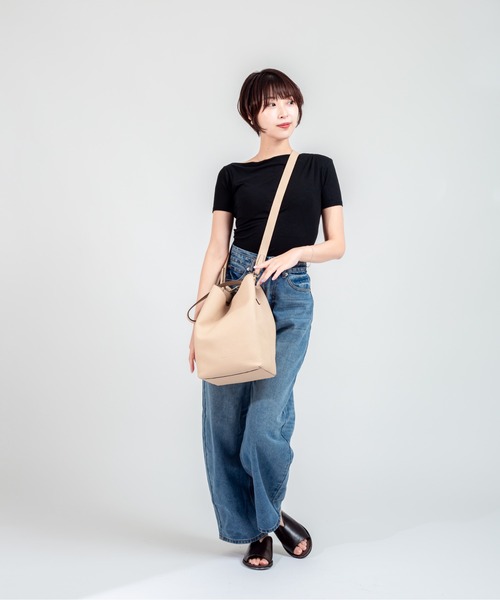 LORISTELLA（ロリステッラ）の「【LORISTELLA】ハンドバッグ　ショルダー　2WAY　イタリア製　EMMA（ショルダーバッグ・レディース・ブラック/ブラウン/ベージュ系その他・FREE）」の6枚目の写真