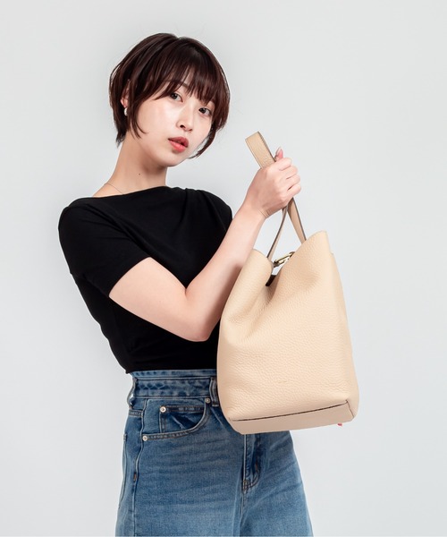 LORISTELLA（ロリステッラ）の「【LORISTELLA】ハンドバッグ　ショルダー　2WAY　イタリア製　EMMA（ショルダーバッグ・レディース・ブラック/ブラウン/ベージュ系その他・FREE）」の5枚目の写真
